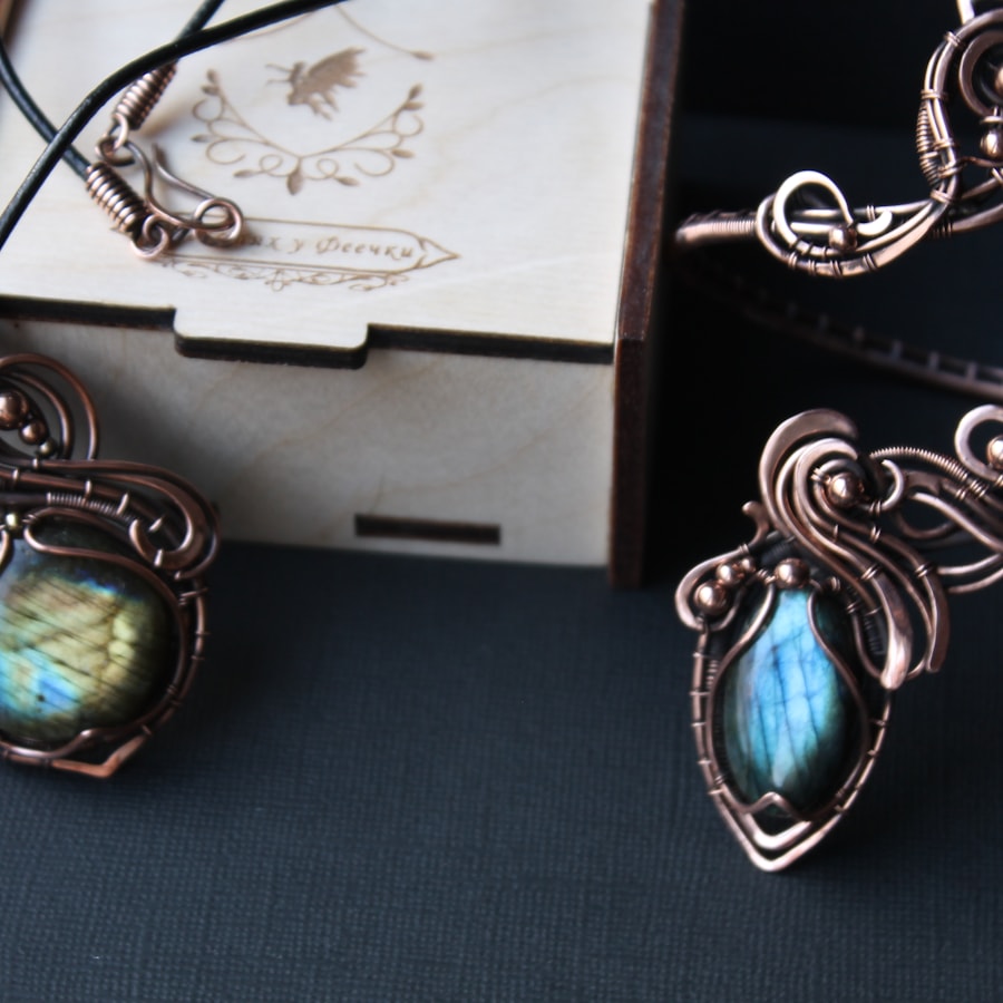 Artisan Labradorite Gift Set